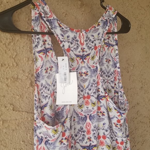 NWT Small Joie Birds Shorts Romper - Picture 7 of 9